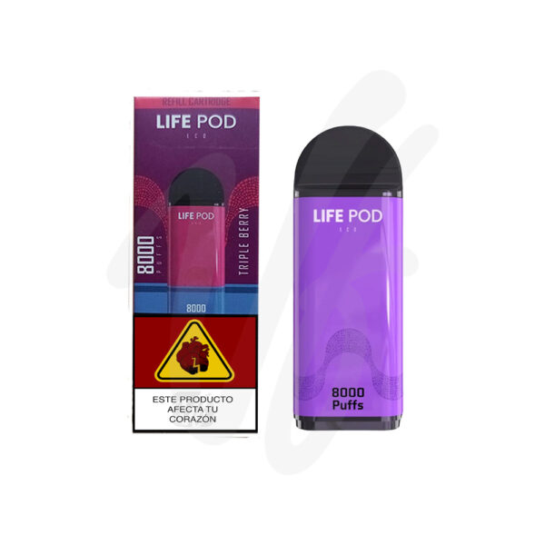 LifePod Cartuchos 8000puff