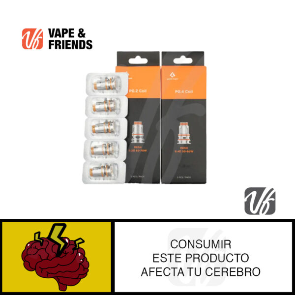GEEKVAPE – Serie P Resistencias