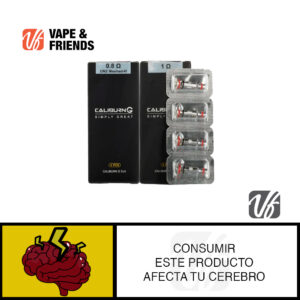 UWELL - Caliburn G Resistencias
