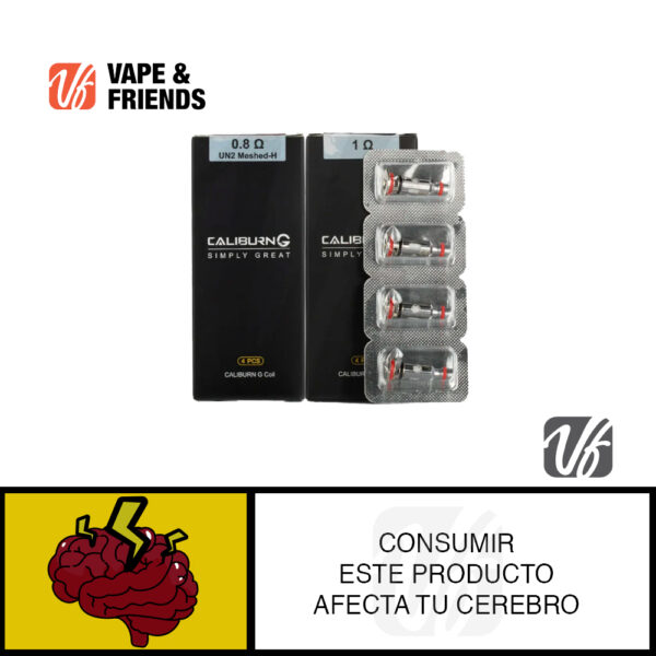 UWELL - Caliburn G Resistencias