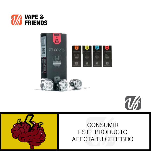 VAPORESSO Gt Resistencias