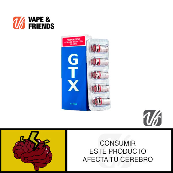 Resistencias GTX de Vaporesso