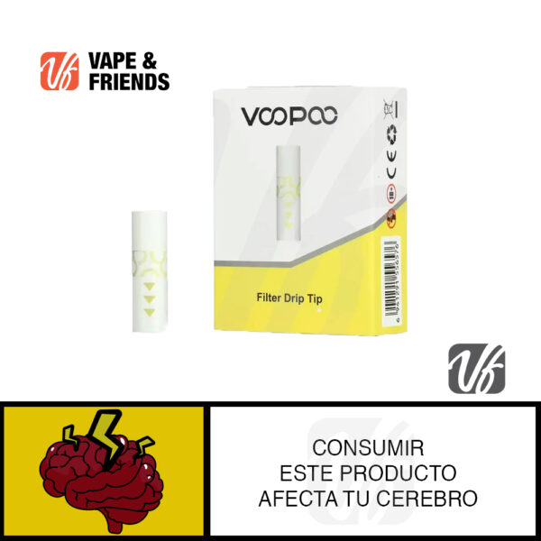 VooPoo - Replacement Filter Drip Tips
