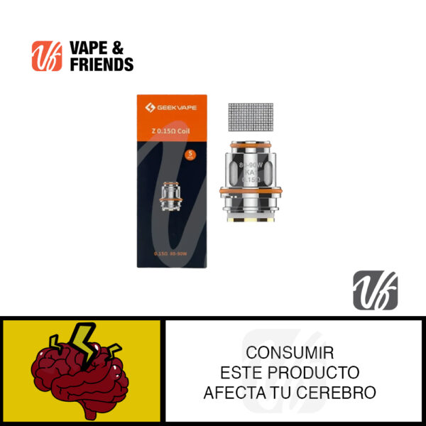 GEEKVAPE – Serie Z Resistencias