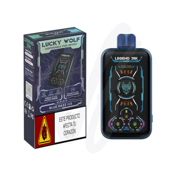 Lucky Wolf Dispositivo 25000 Puff